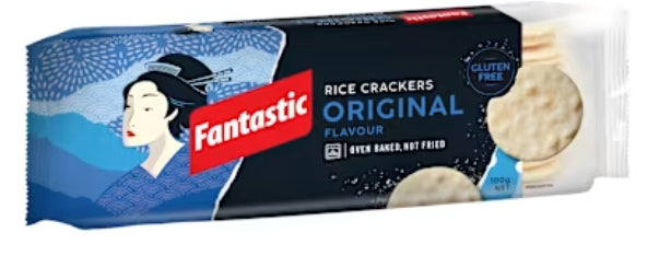 Fantastic Rice Crackers
Original 100g