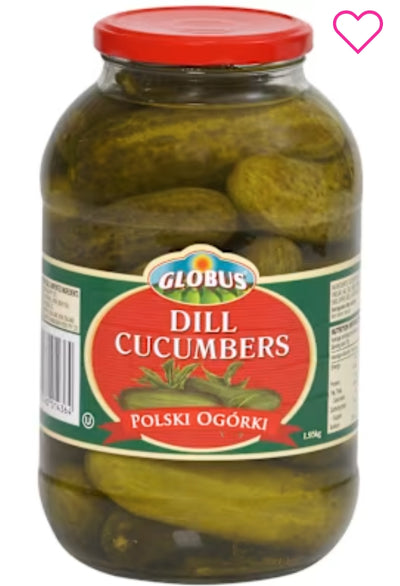 Globus Dill Cucumbr Polski 
1.95kg × 4