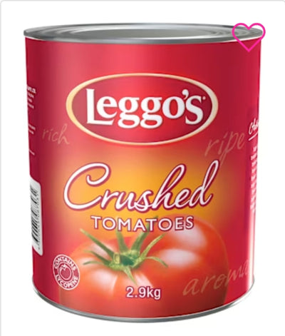 Leggos Tomato Crushed
2.9kg