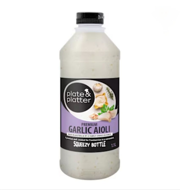Plate & Platter Garlic Aoili 1.1ltr