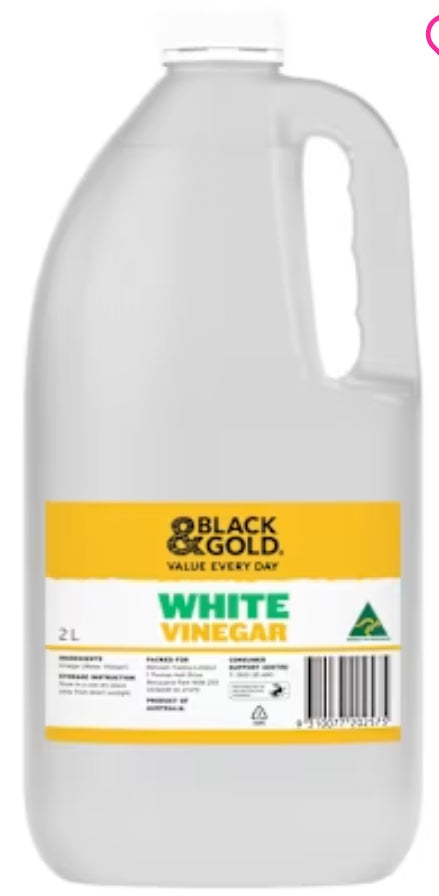 Black & Gold White Vinegar 2L