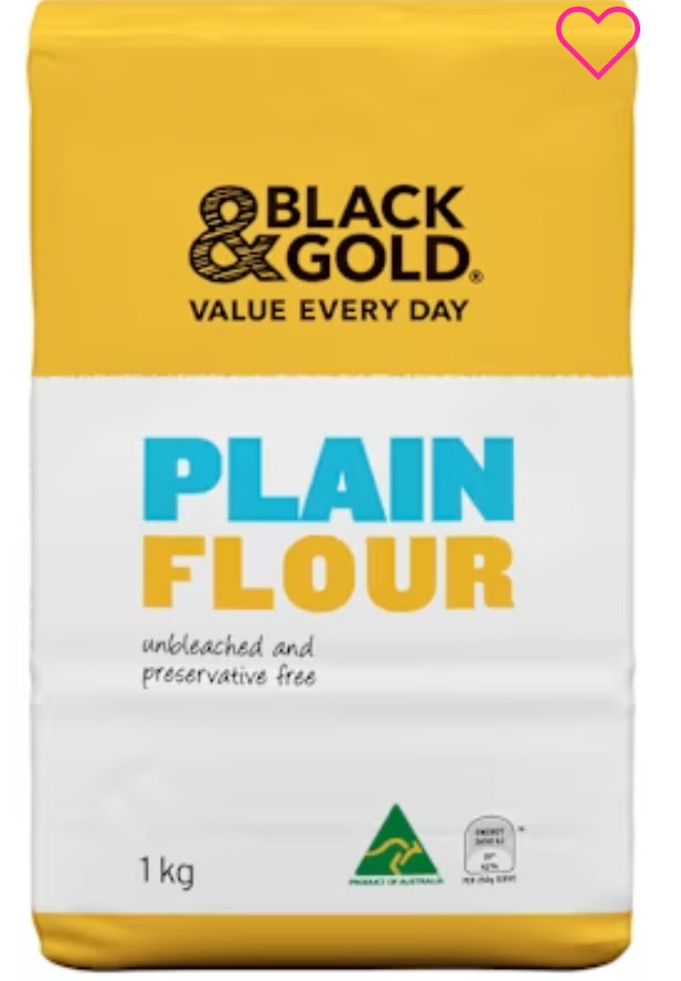Black & Gold Flour Plain
1kg