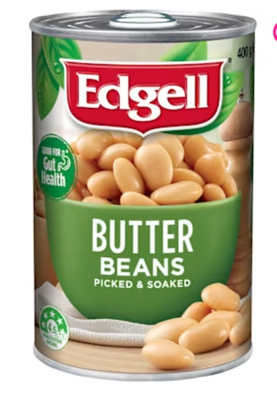 Edgell Butter Beans 12x400g