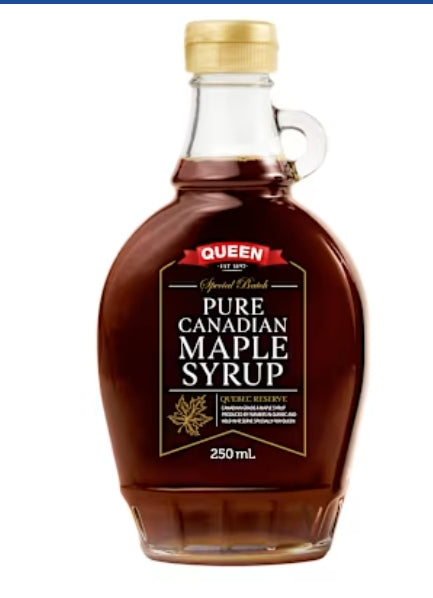 Queen Pure Maple Syrup
250ml