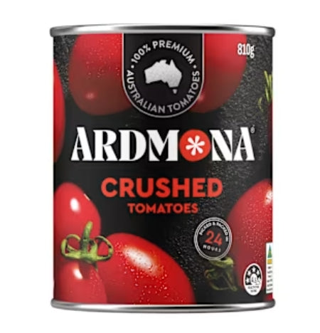 Ardmona Canned Tomatoes
Crushed 810g X 12