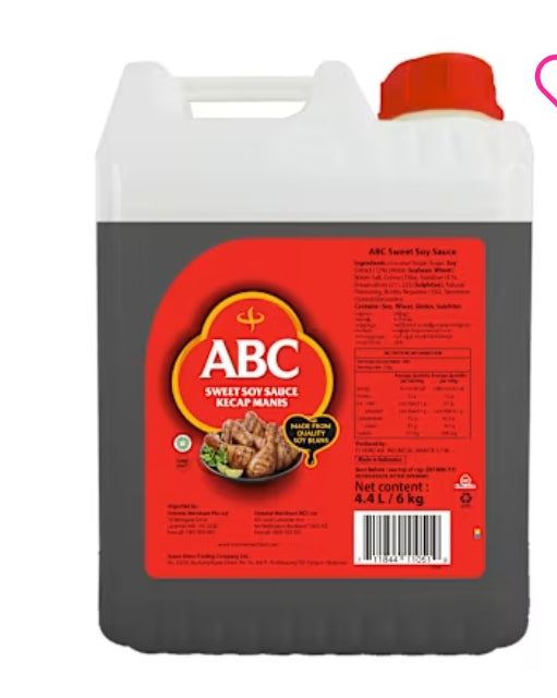 Abc Sweet Soy Sce Kecap Ma
6kg