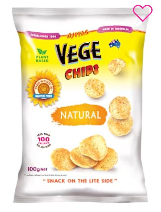 Ajitas Vege Chips Natural
100g X6