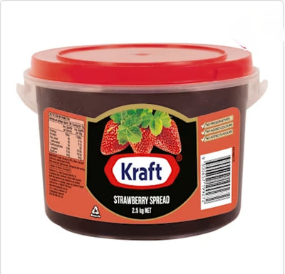 Kraft Strawberry Spread
2.5kg