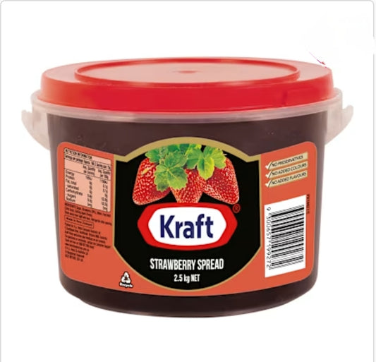 Kraft Strawberry Spread
2.5kg
