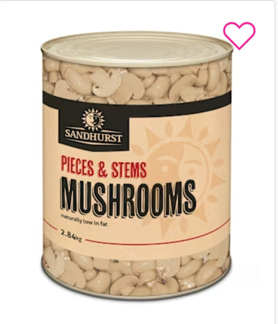 Mushroom Pieces And Stem (2.84kg)