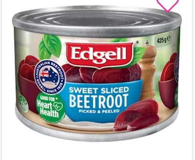Edgell Beetroot Sweet Sliced
16x425g