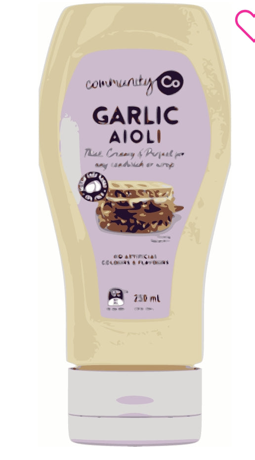 Community Co Garlic Aioli
250ml
