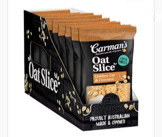 Carmans Oat SIlice Health
Snacks Golden Oat And
Coconut 70g X 12
