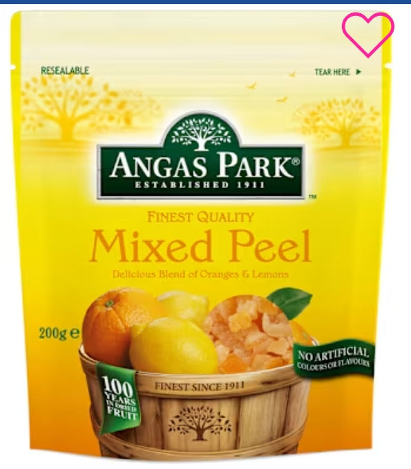 Angas Park Mixed Peel 200g
X7