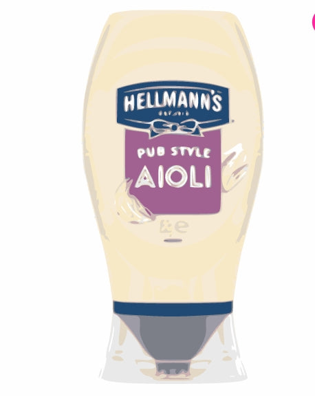 Hellmann's Aioli Garlic 252 Gr
