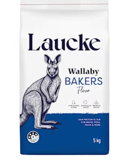Laucke Wallaby Bkrs Flour
5kg