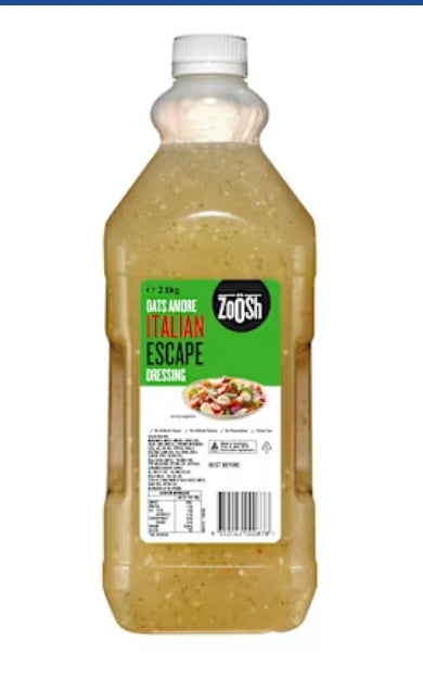 Zoosh Italian Dressing 2.6kg