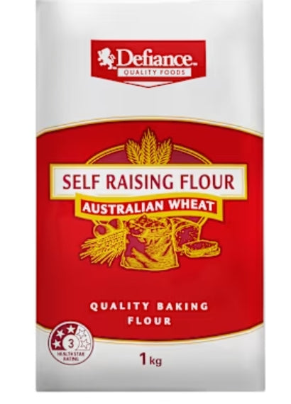 Defiance Flour Self Raising 1
Kg