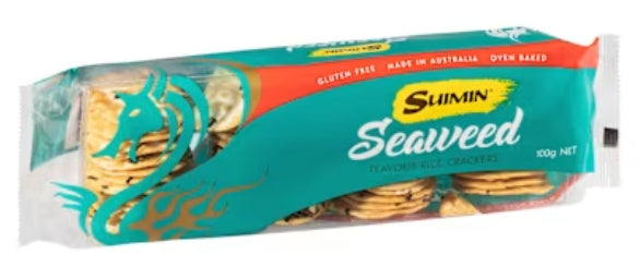 Suimin Rice Crackers
Seaweed 100g X 12