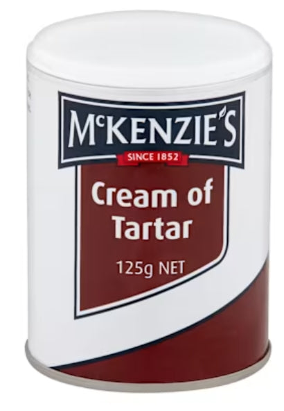 Mckenzie's Cream Of Tartar
125g X 6