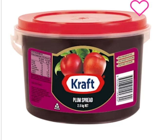 Kraft Plum Spread 2.5kg