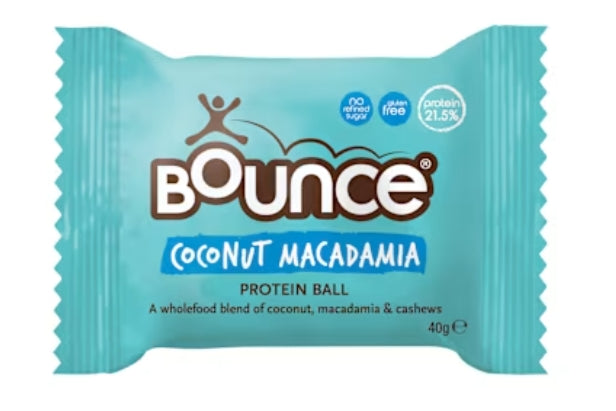 Bounce Protein Energy Balls
Coconut Macadamia 40g X 12