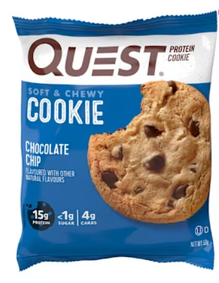 Quest Protein Cookie Chocolate Chip
59gm