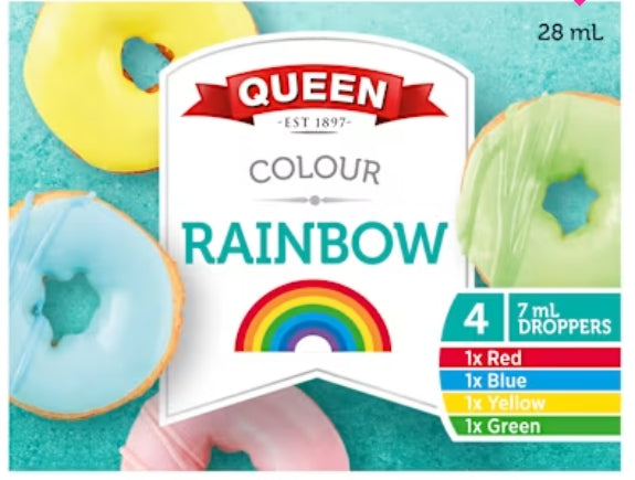 Queen Rainbow Food Colour 5Oml