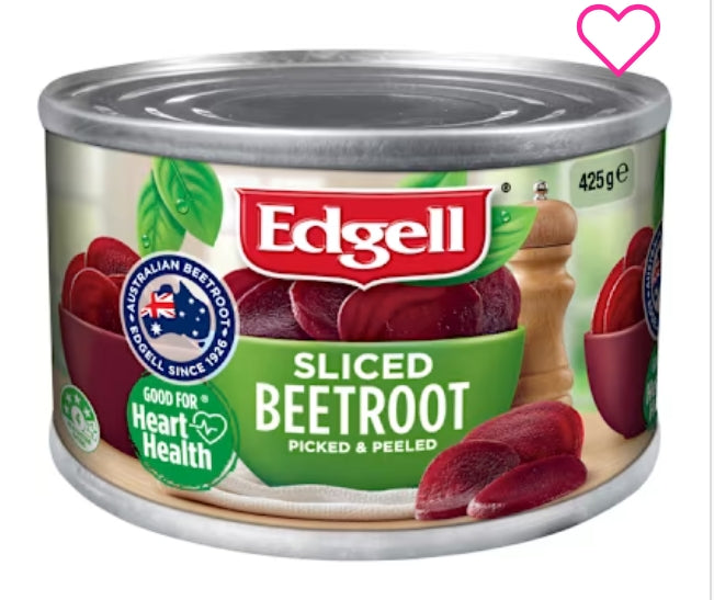 Edgell Beetroot Sliced
16x425g