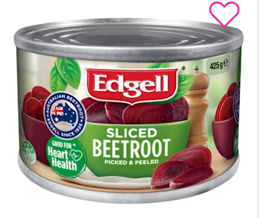 Edgell Beetroot Sliced
16x425g