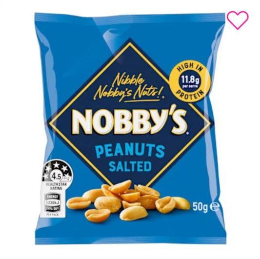 Nobby's Peanuts Salted 12X 50 G