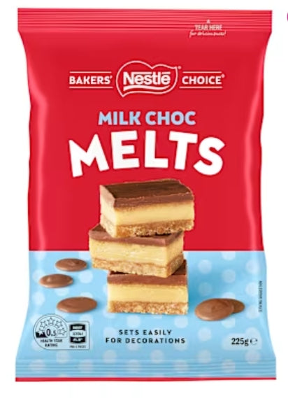 Nestle Melts Baking
Chocolate Milk 225g