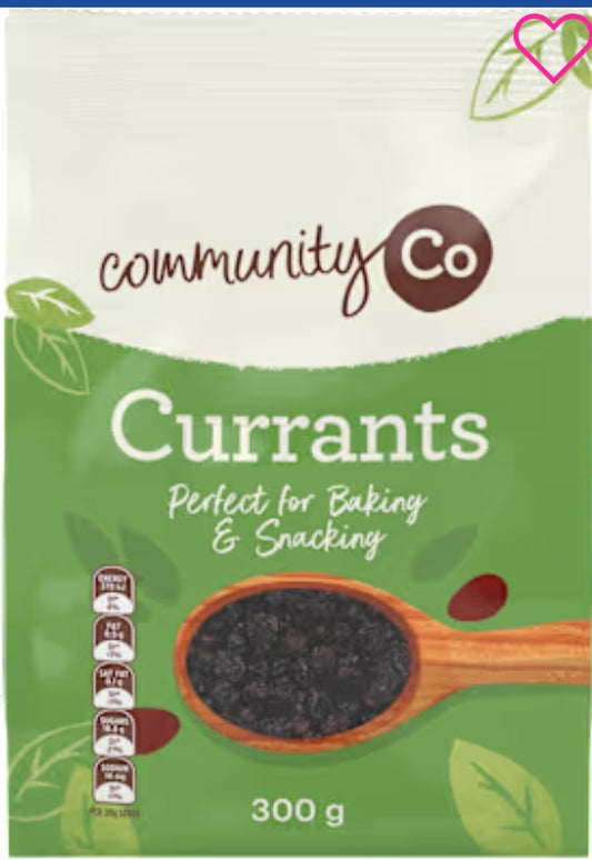 Community Co Currants 300g