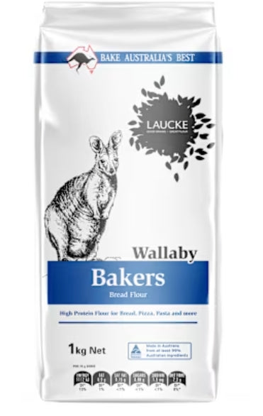 Laucke Wallaby Bakers Flour
1kg × 5