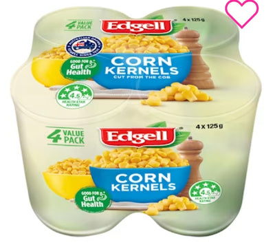 Edgell Multi Pack Corn
Kernels 6×500g