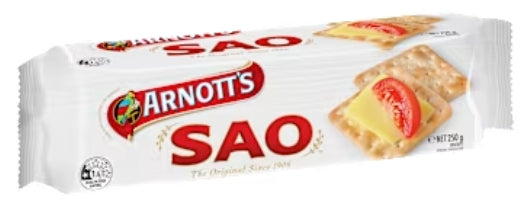 Arnott's Sao Biscuits Original
Crackers 250g