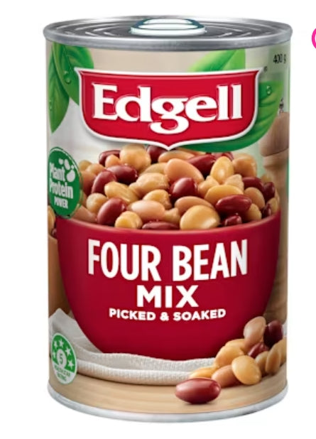 Edgell Four Bean Mix
10x400g