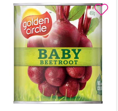 Golden Circle Baby Beetroot
450g × 24