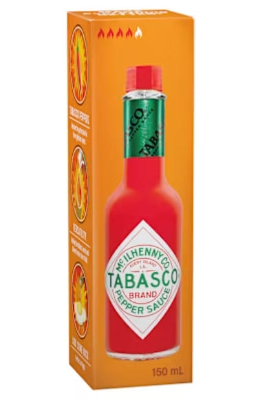 Tabasco Chilli Sauce Red
Pepper 150ml