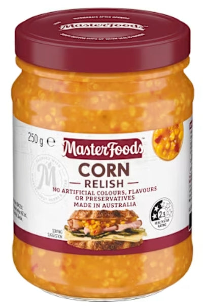 Masterfoods Relish Classic
Corn 250g