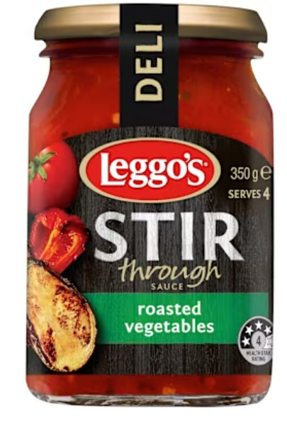 Leggos Stir Through Roasted
Vegetable 6x350g