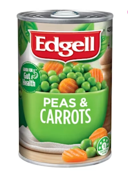 Edgell Peas & Carrots
10x420g