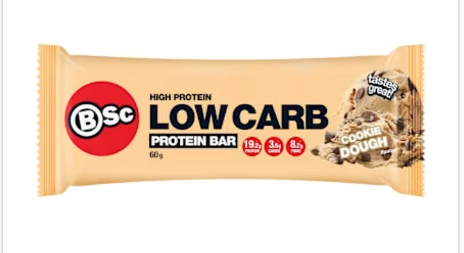 Bsc High Protein Bar Cookie
Dough 60g X 12