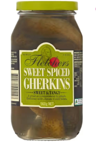 Fletcher Gherkin Sw
Spic 560gm