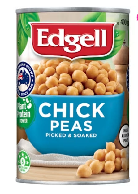 Edgell Chick Peas 10x400g