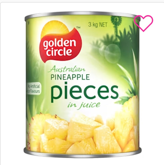 3kg Gc Australian Pineapple
Pieces In Juice