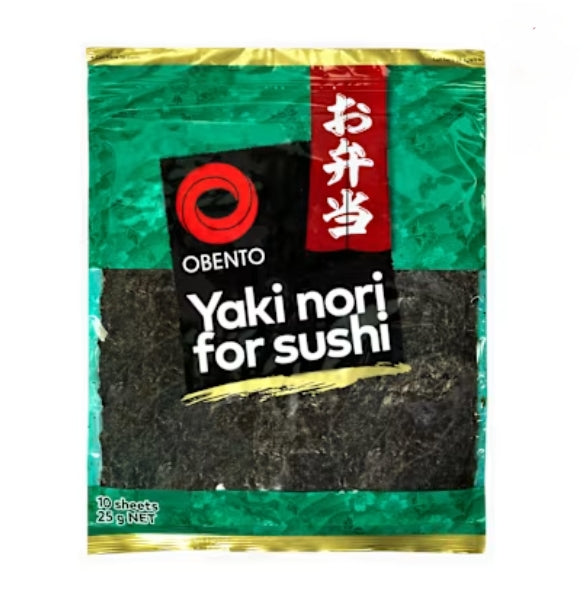 Obento Japanese Yaki Nori
For Sushi 25g X 10