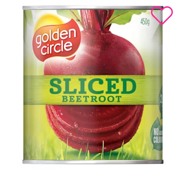 Golden circle Beetroot sliced 450gm × 24